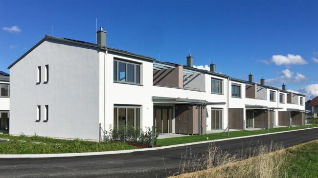 ArchitekturStudio Gilhofer, Reihenhausanlage St. Georgen i. Attergau