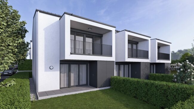 ArchitekturStudio Gilhofer, Reihenhausanlage Vöcklabruck