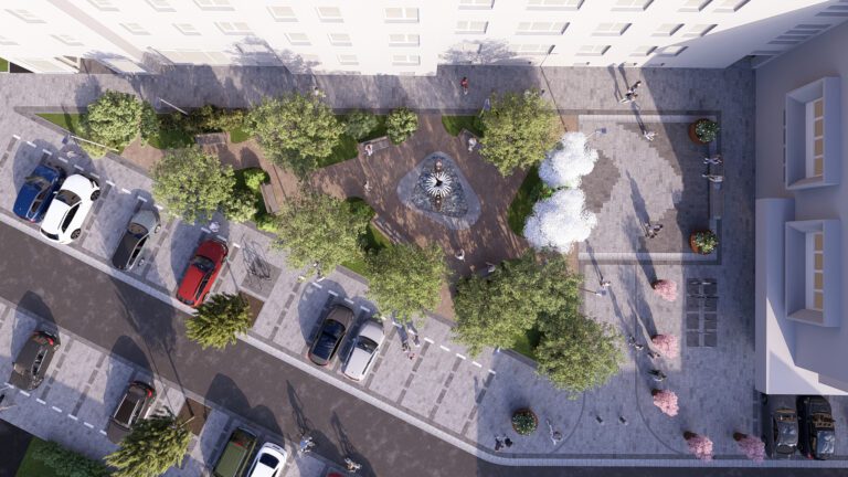 ArchitekturStudio Gilhofer, Forum Kernzone Marktplatz Attnang-Puchheim